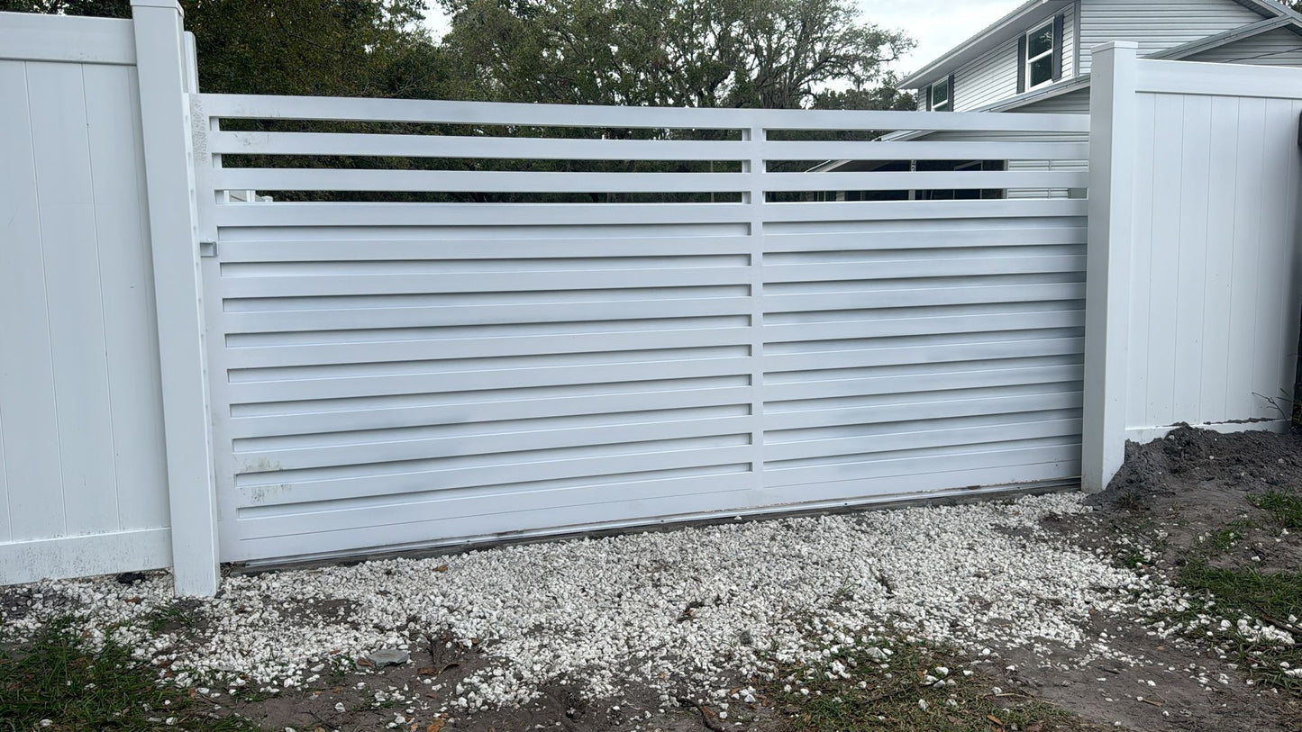 Aluminum Slide Gate Gainesville Model