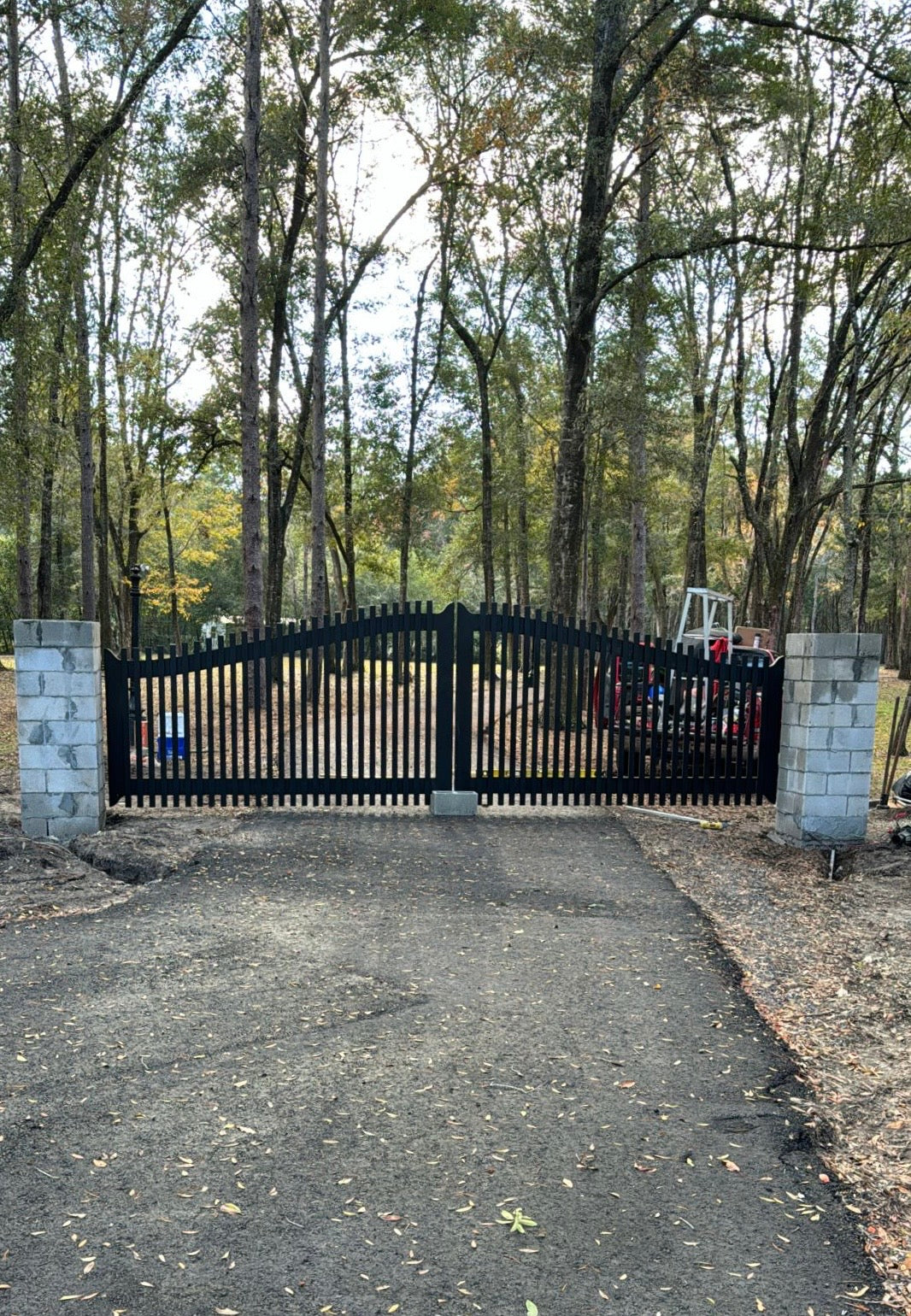 Aluminum Double Swing Gate Naples Model
