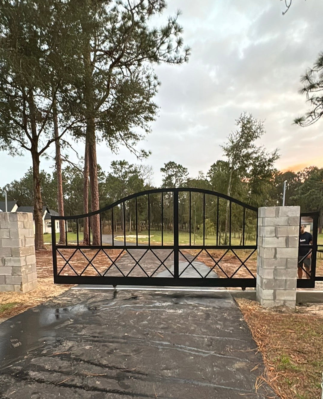 Aluminum Slide Gate Ocala Model