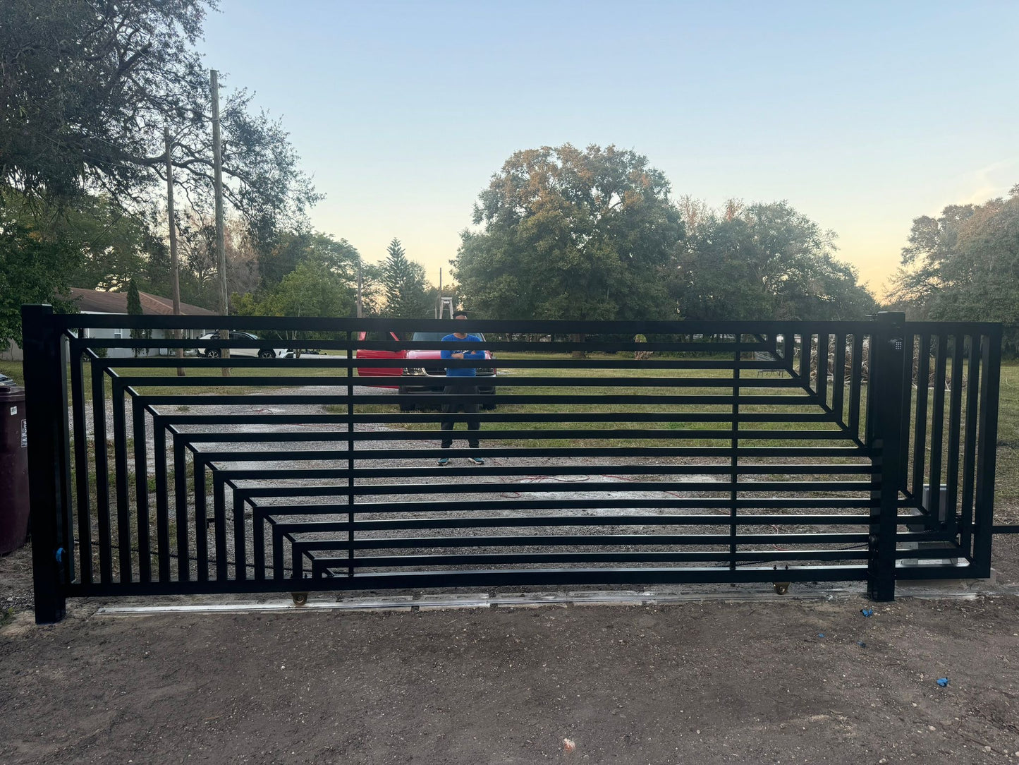 Aluminum Slide Gate Orlando Model