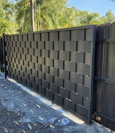 Aluminum Slide Gate Miami Model