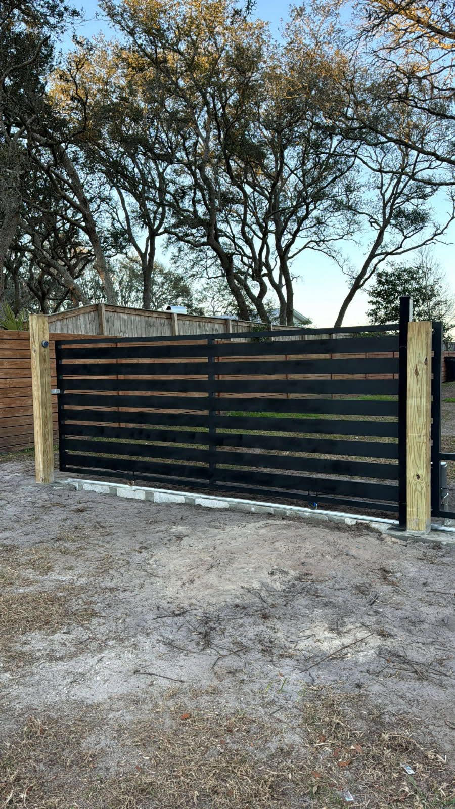 Aluminum Slide Gate Tampa Model