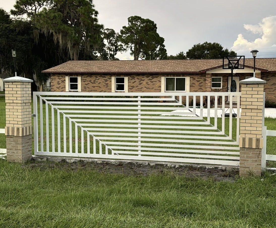 Aluminum Slide Gate Orlando Model